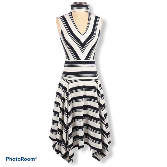 DEREK LAM 10 CROSBY Rachel Comey Stripe Dress XS - Picture 2 of 7